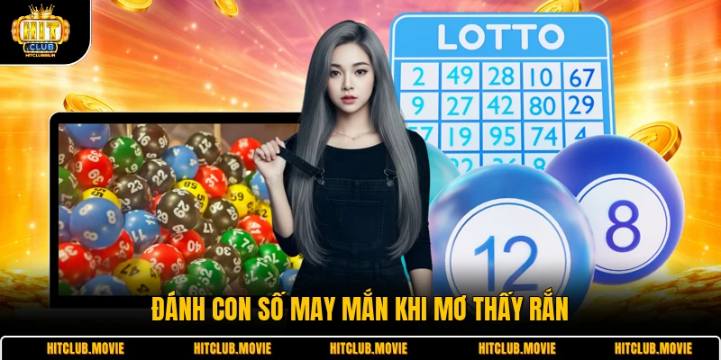 Đánh con số may mắn khi mơ thấy rắn 