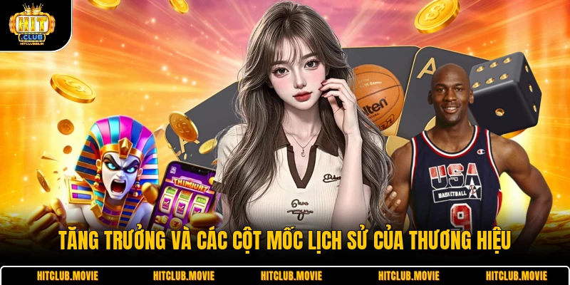 Tăng trưởng và các cột mốc lịch sử của thương hiệu 